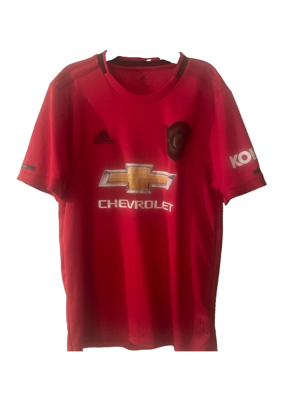 adidas Manchester United Red Soccer Jersey Size M marcus rashford 10 man u kit